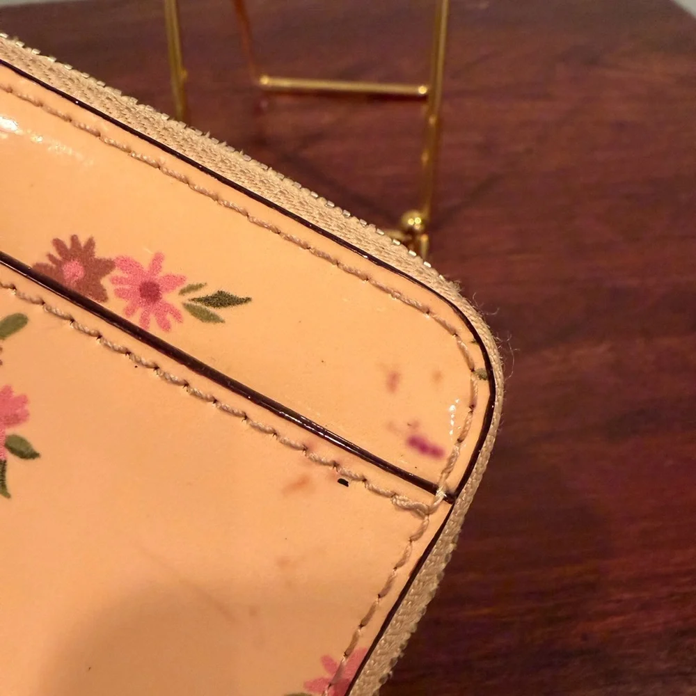 Coach Floral Print Wallet - Picture 5 of 10